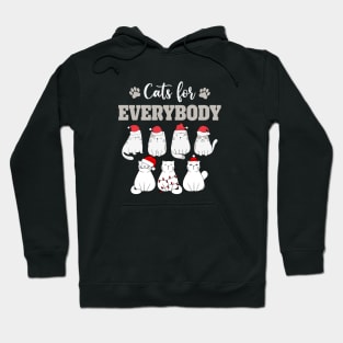 Cats For Everybody Christmas Funny Christmas cats Hoodie